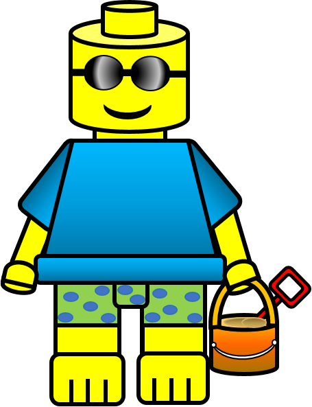 Summer Beach Lego Inspired Kids Clipart For Teachers - Summer Beach Lego Inspired Kids Clipart For Teachers - Free Transparent PNG Clipart Images Download. - Summer Transparent PNG Free Download