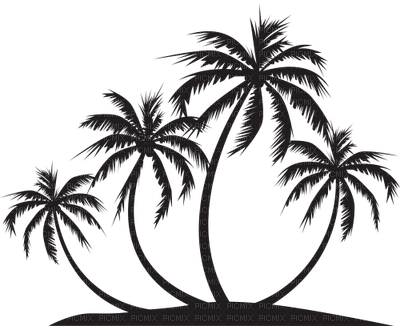 Kaz Creations Summer Beach Palm Island Silhouette - Kaz Creations Summer Beach Palm Island Silhouette - Free Transparent PNG Clipart Images Download. - Summer Transparent PNG Free Download