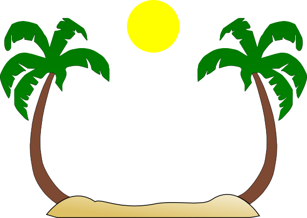 Beach Clip Art At Clker - Summer Beach Clipart Png - Free Transparent PNG Clipart Images Download. - Summer Transparent PNG Free Download