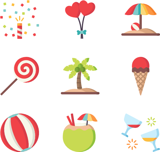 Summer Party Png - Summer Party Png - Free Transparent PNG Clipart Images Download. - Summer Transparent PNG Free Download