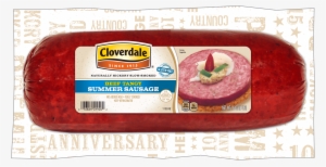 Slap Your Appetite Awake With The Taste Of Our Hickory-smoked - Cloverdale Tangy Summer Sausage Transparent PNG - 2891x1714 - Free Download on - Summer Transparent PNG Free Download