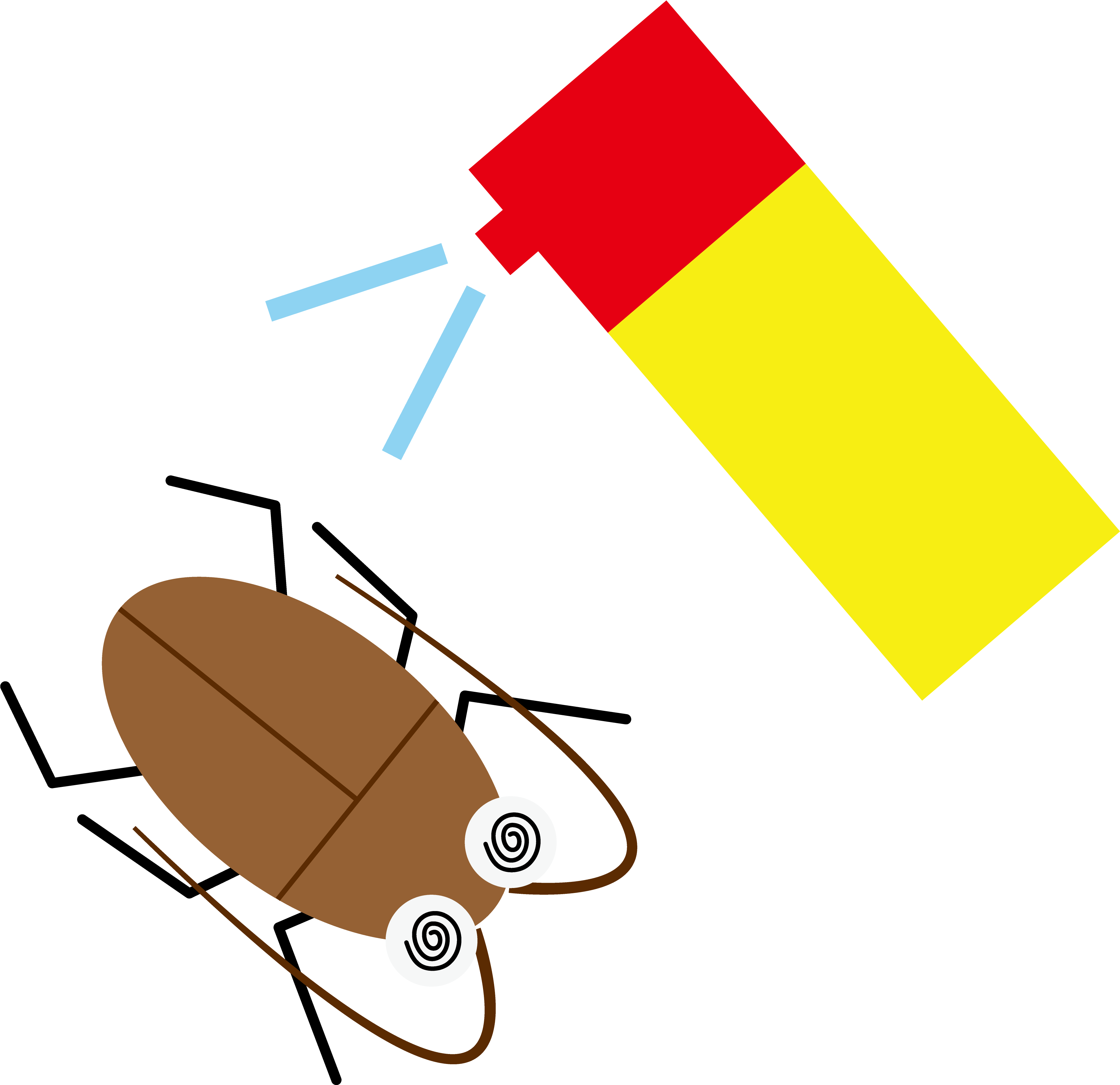 One Of Summer Fear,,, Gokiburi, Is Well-active At This - Blattodea - Free Transparent PNG Clipart Images Download. - Summer Transparent PNG Free Download