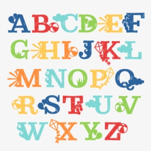 Summer Uppercase Alphabet Svg Scrapbook Cut File Cute - Summer Alphabet Clipart Transparent PNG - 432x432 - Free Download on - Summer Transparent PNG Free Download