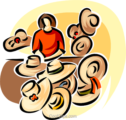 Woman Selling Summer Hats Royalty Free Vector Clip - Woman Selling Summer Hats Royalty Free Vector Clip - Free Transparent PNG Clipart Images Download. - Summer Transparent PNG Free Download
