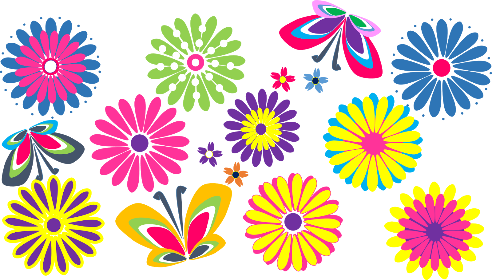 Image Free Mexican Flowers Clipart Border - Plant Sale Clip Art Transparent PNG - 1600x911 - Free Download on - Summer Transparent PNG Free Download