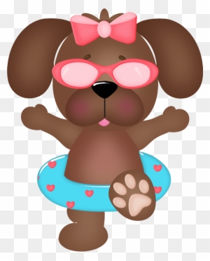 B *✿* Cute Animal Illustration, Puppy Images, Clipart, - Summer Dog Clipart - Free Transparent PNG Clipart Images Download. - Summer Transparent PNG Free Download