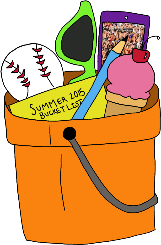 Bucket Clip Art Free Images - Cartoon Summer Bucket List - Free Transparent PNG Clipart Images Download. - Summer Transparent PNG Free Download
