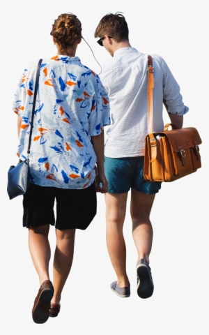 G And M Walks From The Ferry To A Barbecue Party On - People Walking Summer Png Transparent PNG - 639x1024 - Free Download on - Summer Transparent PNG Free Download
