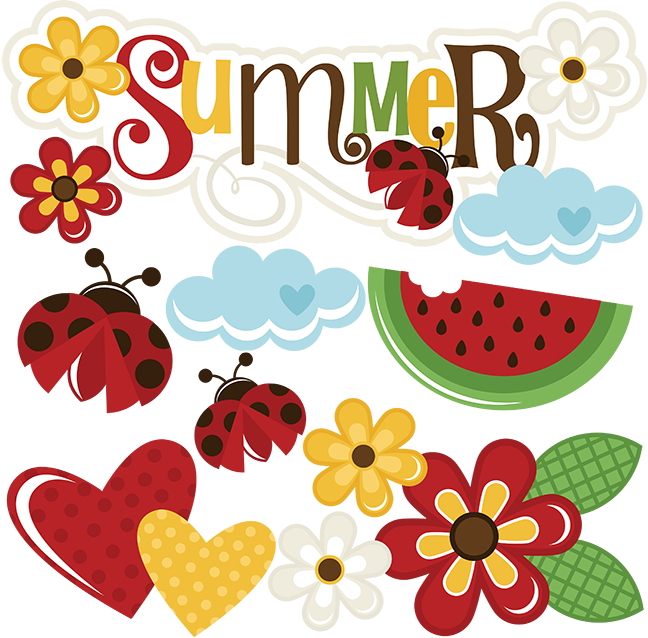 Summer Svg Scrapbook Title Summer Svg Files Flower - Summer Svg Miss Kate - Free Transparent PNG Clipart Images Download. - Summer Transparent PNG Free Download