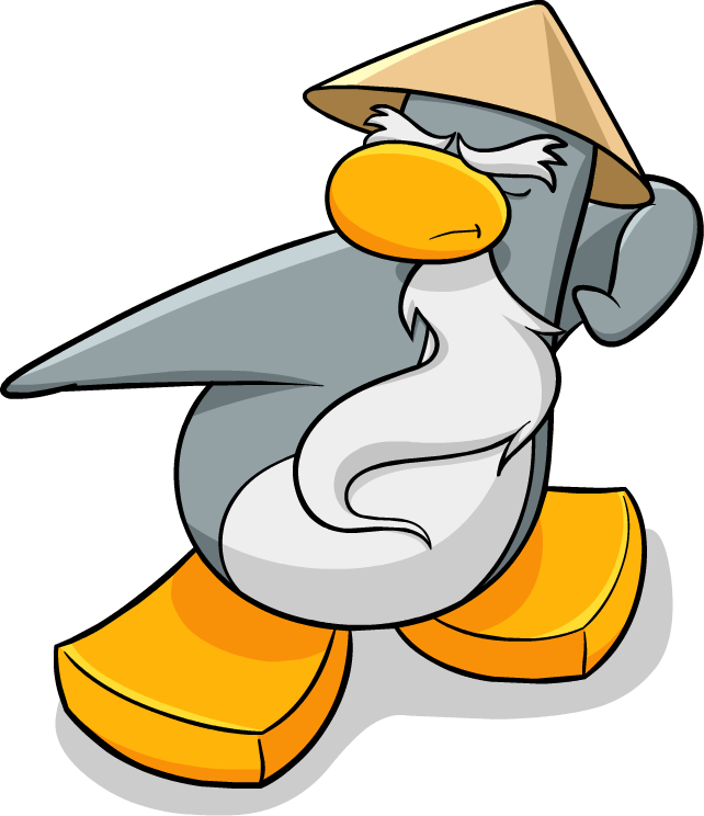 Club Penguin Summer Party To Be Monsters University - Sensei From Club Penguin - Free Transparent PNG Clipart Images Download. - Summer Transparent PNG Free Download