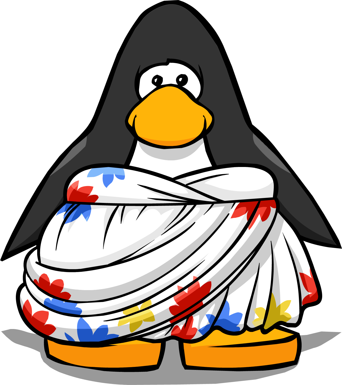 A Slash Of Summer Dress Player Card - Club Penguin Catalog Dress - Free Transparent PNG Clipart Images Download. - Summer Transparent PNG Free Download