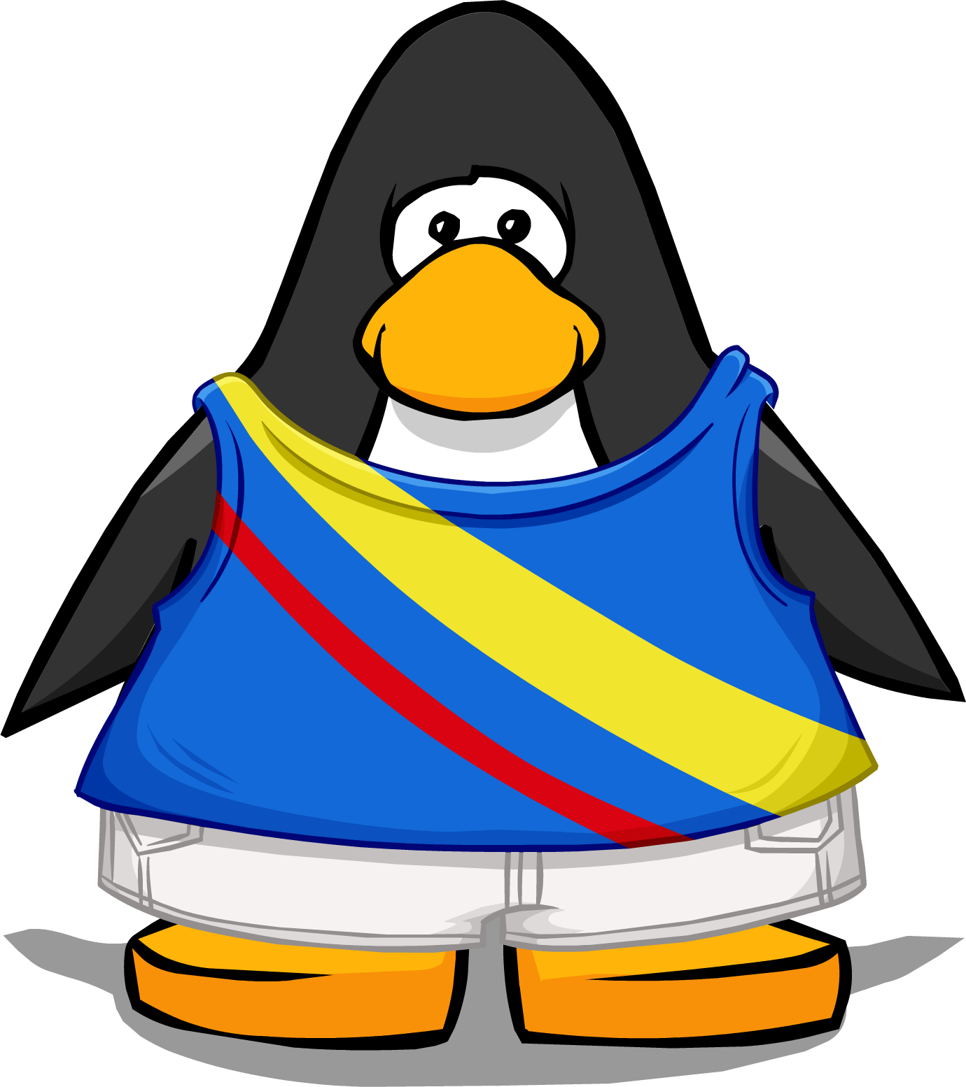 Electric Summer Outfit From A Player Card - Club Penguin Blue Boa - Free Transparent PNG Clipart Images Download. - Summer Transparent PNG Free Download