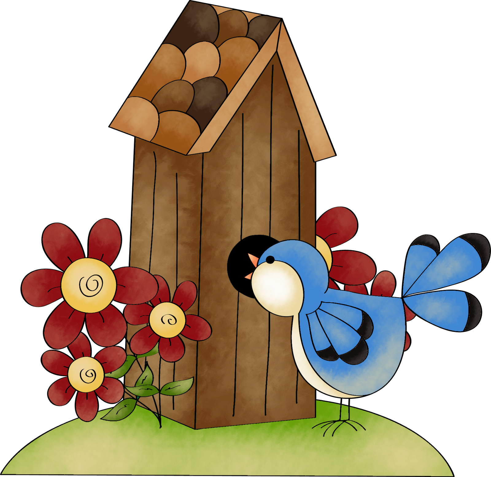 Free Clipart Images, Bird Houses, Art Google, Felt - Bird House Clip Art Free - Free Transparent PNG Clipart Images Download. - Summer Transparent PNG Free Download