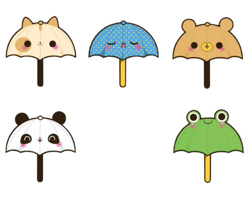 Summer Sand Clip Art - Kawaii Umbrella Png - Free Transparent PNG Clipart Images Download. - Summer Transparent PNG Free Download