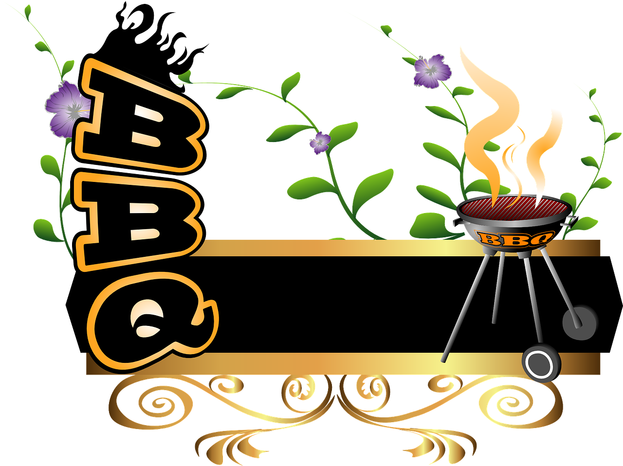 Food, Bbq Barbecue Summer Food Party Eat Pork Ta - Bbq Recipe Journals: 110 Page 8x10 Blank Recipe Journal - Free Transparent PNG Clipart Images Download. - Summer Transparent PNG Free Download