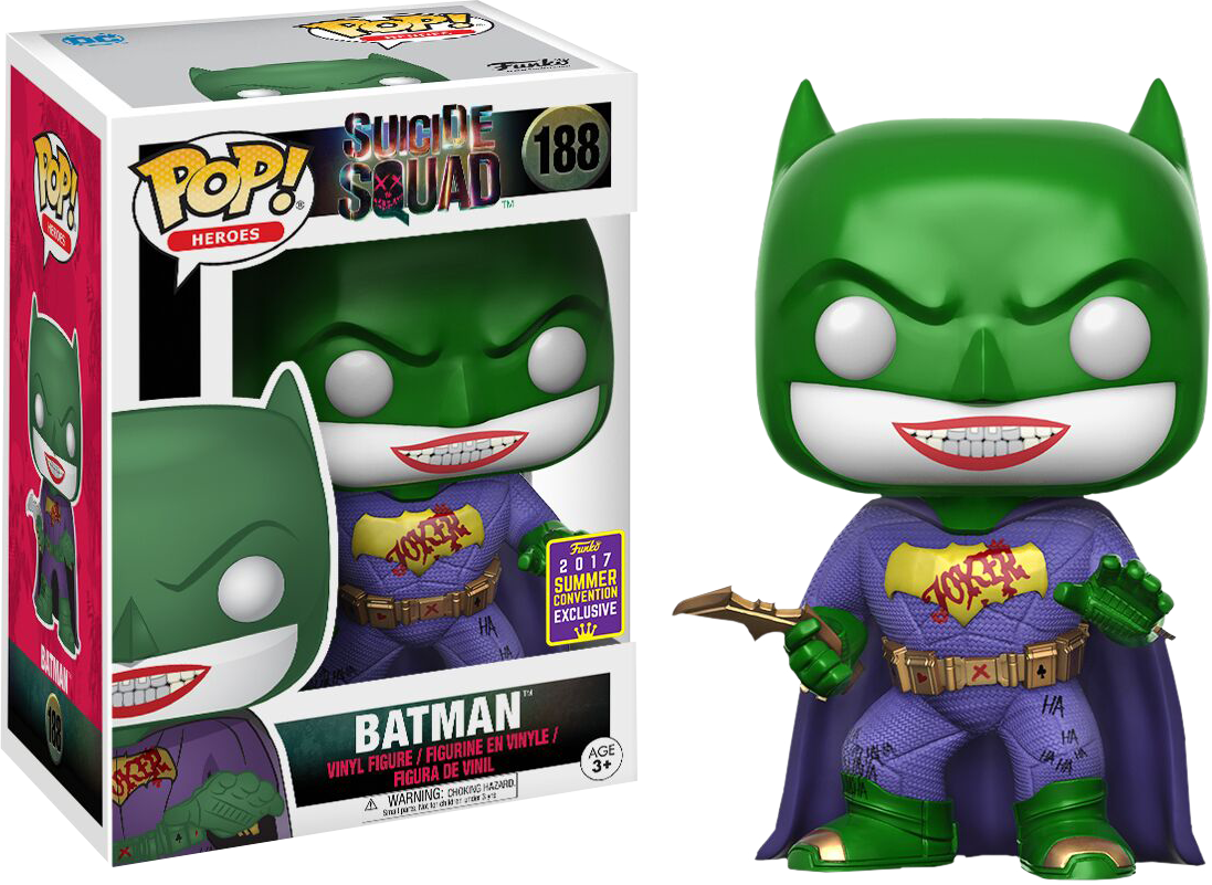 Joker In Batman Disguise Pop Vinyl Figure - Suicide Squad Joker Batman Pop Transparent PNG - 1097x801 - Free Download on - Summer Transparent PNG Free Download