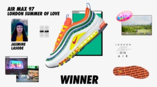 The Concept Celebrates Love And Summer In The City - Air Max 98 La Mezcla Transparent PNG - 800x451 - Free Download on - Summer Transparent PNG Free Download