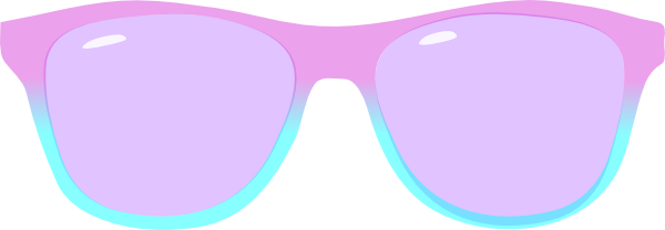 Purple And Blue Shades Clip Art - Summer Sunglasses Vector Png - Free Transparent PNG Clipart Images Download. - Summer Transparent PNG Free Download