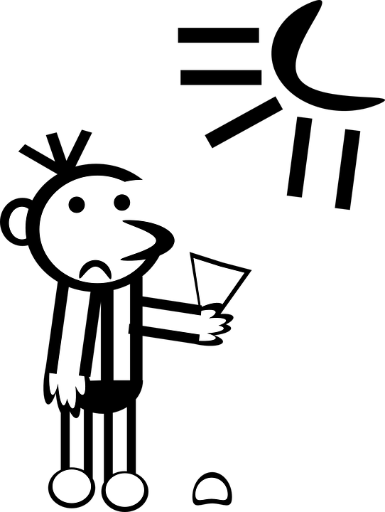 Unhappy Man Summer Sun Glass Broken Celebrate - Lost Kid Png - Free Transparent PNG Clipart Images Download. - Summer Transparent PNG Free Download