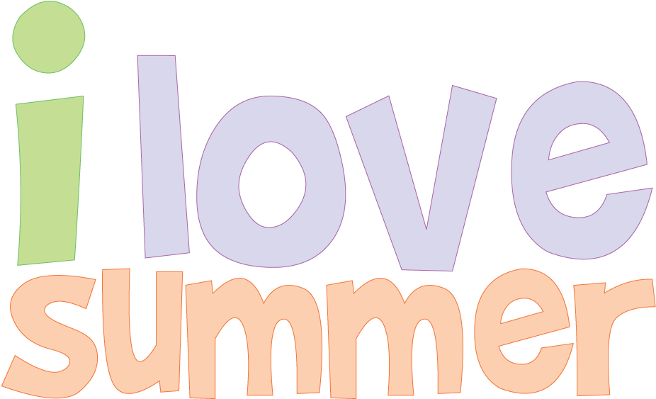 Free Summer Clipart To Use For Party Decor, Crafts, - Mother's Day Greeting Cards - Free Transparent PNG Clipart Images Download. - Summer Transparent PNG Free Download