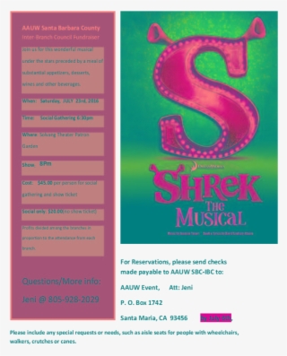 Summer 2016 - Shrek The Musical Transparent PNG - 950x1280 - Free Download on - Summer Transparent PNG Free Download