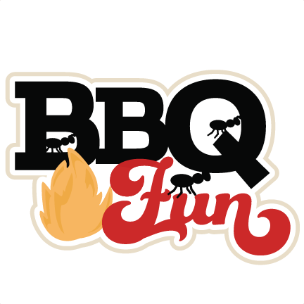 Bbq Fun Scrapbook Title Svg Cutting Files Summer Svg - Barbecue Titles - Free Transparent PNG Clipart Images Download. - Summer Transparent PNG Free Download