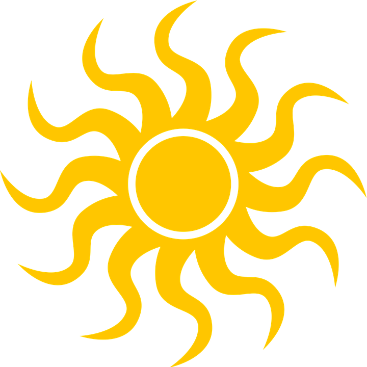 Weather Symbols Sun With Clouds 10, - Yoga To Increase Height - Free Transparent PNG Clipart Images Download. - Sun Transparent PNG Free Download