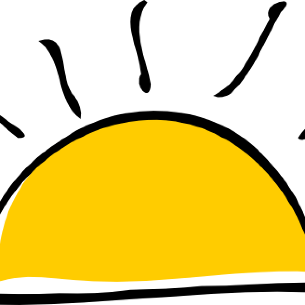 Sunrise Clipart Sunset Clip Art At Clker Vector Online - Rising Sun Clip Art - Free Transparent PNG Clipart Images Download. - Sun Transparent PNG Free Download