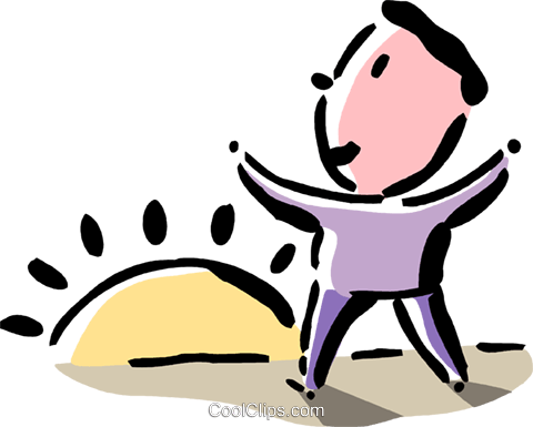 Man Watching The Sun Rise Royalty Free Vector Clip - Man Watching The Sun Rise Royalty Free Vector Clip - Free Transparent PNG Clipart Images Download. - Sun Transparent PNG Free Download