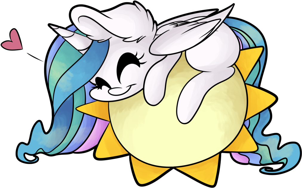 Sun Love By Cutepencilcase - My Little Pony: Friendship Is Magic - Free Transparent PNG Clipart Images Download. - Sun Transparent PNG Free Download