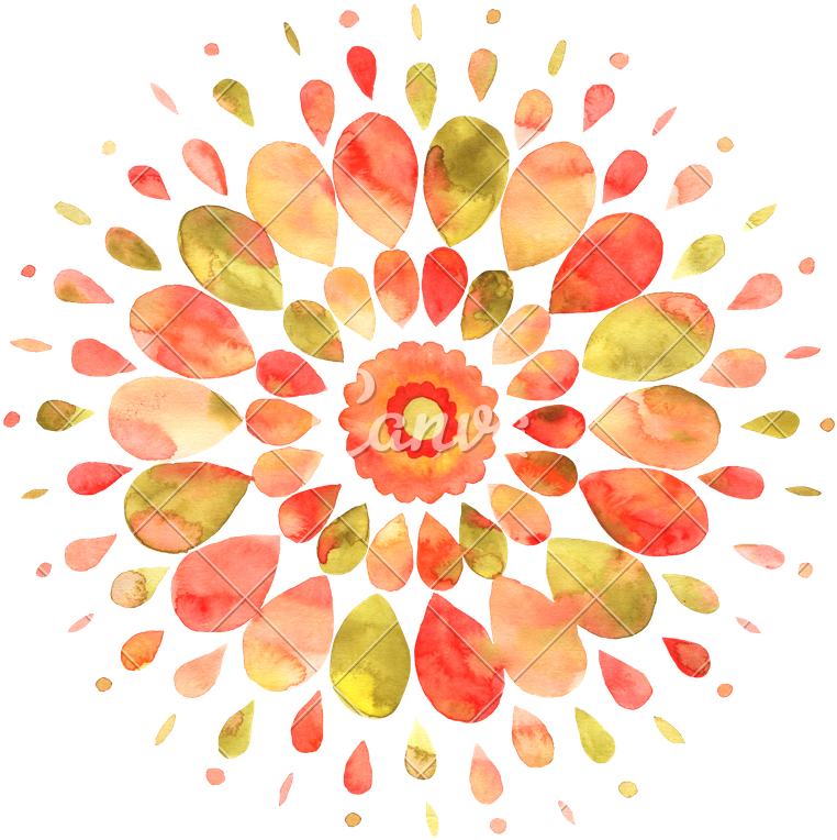 Abstract Colorful Watercolor Mandala Watercolor Mandala, - Desktop Backgrounds Hd Watercolor Transparent PNG - 800x800 - Free Download on - Sun Transparent PNG Free Download