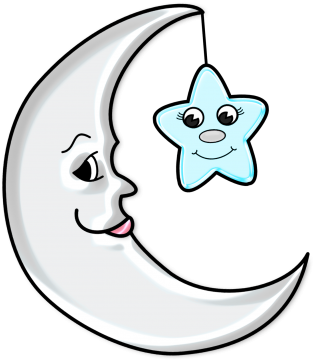 Cute Moon With Star Transparent Png Picture - Sun And Moon Cartoon Png - Free Transparent PNG Clipart Images Download. - Sun Transparent PNG Free Download