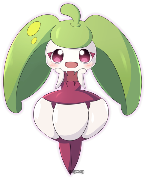 Ymzy Pokémon Sun And Moon Pokémon X And Y Green Pink - Steenee Cute - Free Transparent PNG Clipart Images Download. - Sun Transparent PNG Free Download