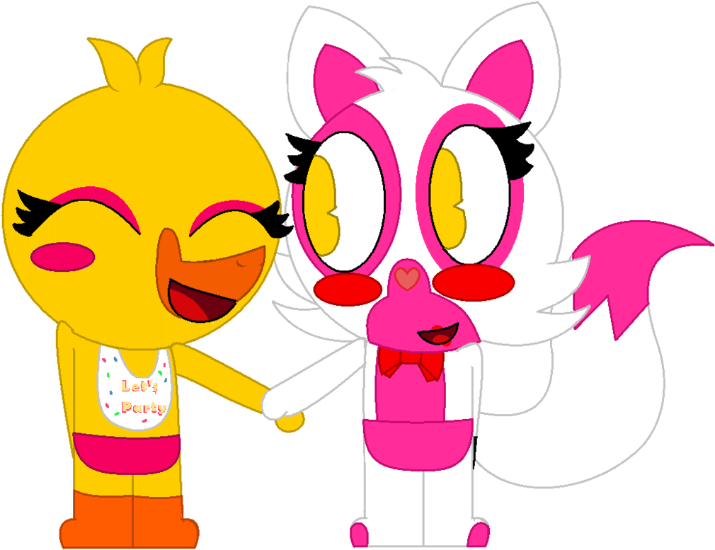 Toy Chica X Funtime Foxy By Child Of Sun - Toy Chica X Toy Foxy - Free Transparent PNG Clipart Images Download. - Sun Transparent PNG Free Download