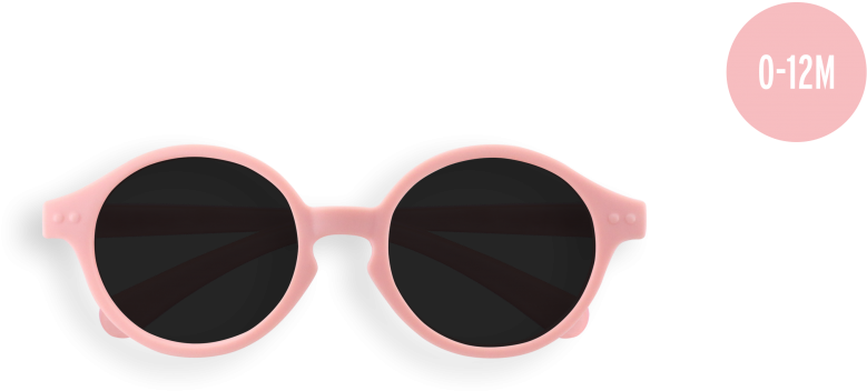 Sun Baby Pastel Pink - Izipizi Baby Sunglasses - Pastel Pink Transparent PNG - 1100x490 - Free Download on - Sun Transparent PNG Free Download