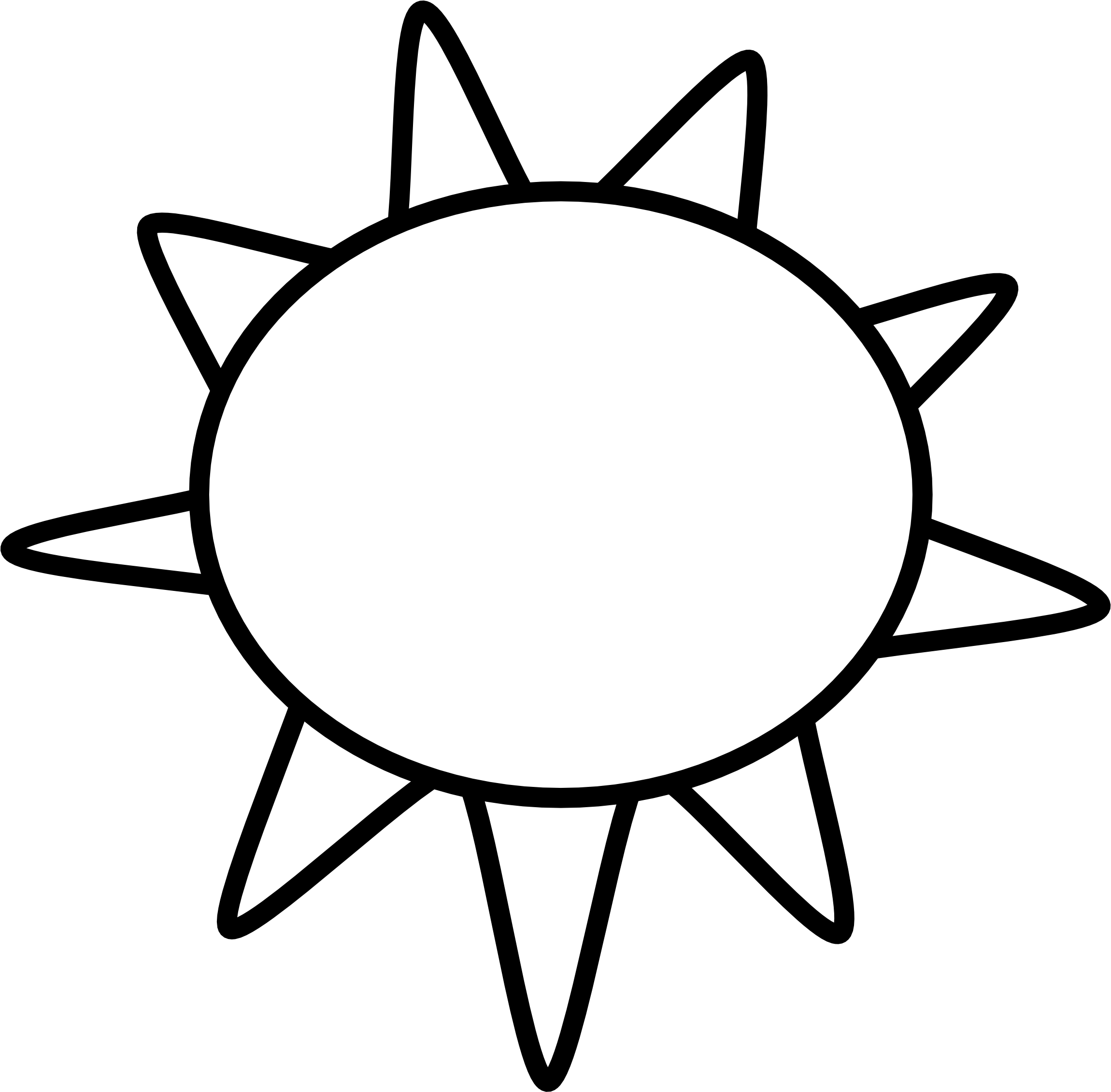 Sun Clip Art Black And White Sun Outline Black White - Clip Art Sunny Black And White - Free Transparent PNG Clipart Images Download. - Sun Transparent PNG Free Download