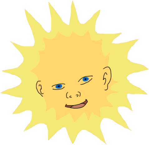 Sun Clipart Teletubbie - Kata Kata Arema Cirebon - Free Transparent PNG Clipart Images Download. - Sun Transparent PNG Free Download