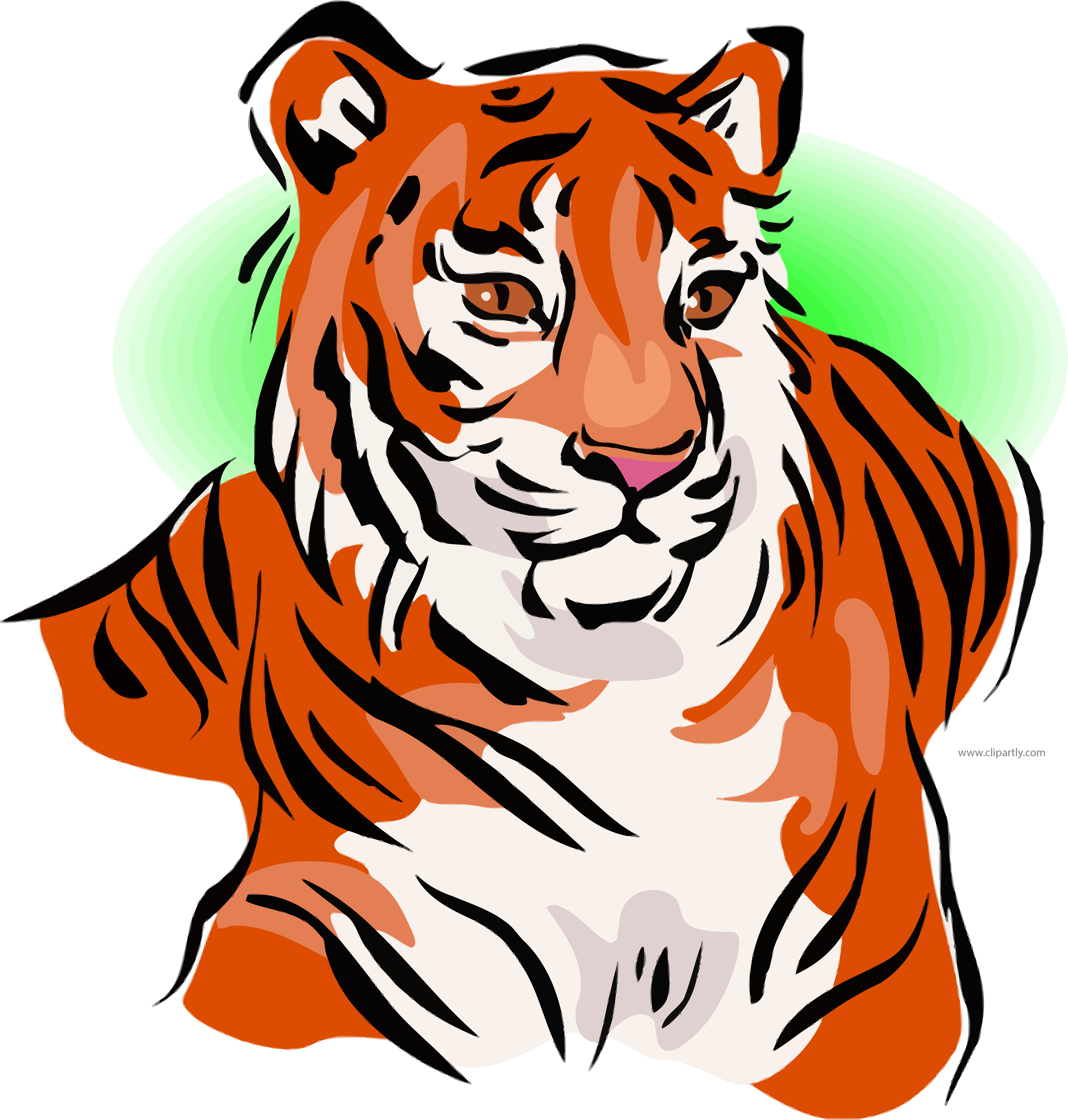 Realistic Tigger Waiting Sun Clipart Png - Tiger Clipart - Free Transparent PNG Clipart Images Download. - Sun Transparent PNG Free Download
