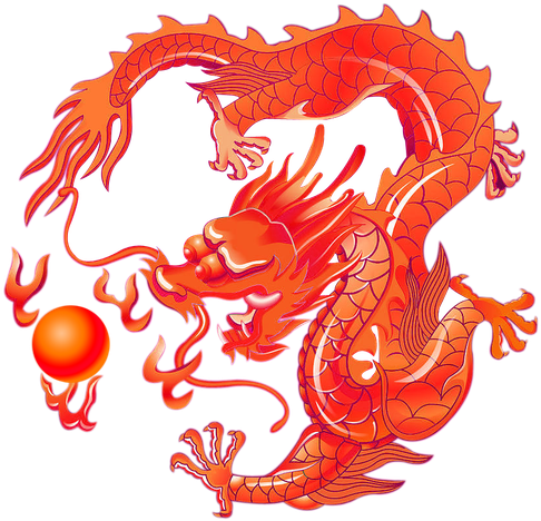 The "pearls" Represents The Fire, The Sun - Golden Chinese Dragon Pillow Case - Free Transparent PNG Clipart Images Download. - Sun Transparent PNG Free Download
