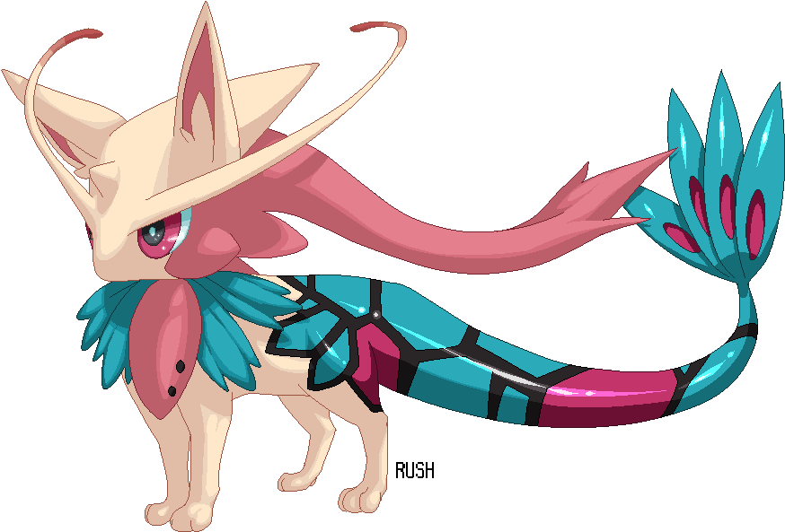 Rush Pokémon Sun And Moon Pikachu Mammal Vertebrate - Milotic And Sylveon Fusion - Free Transparent PNG Clipart Images Download. - Sun Transparent PNG Free Download