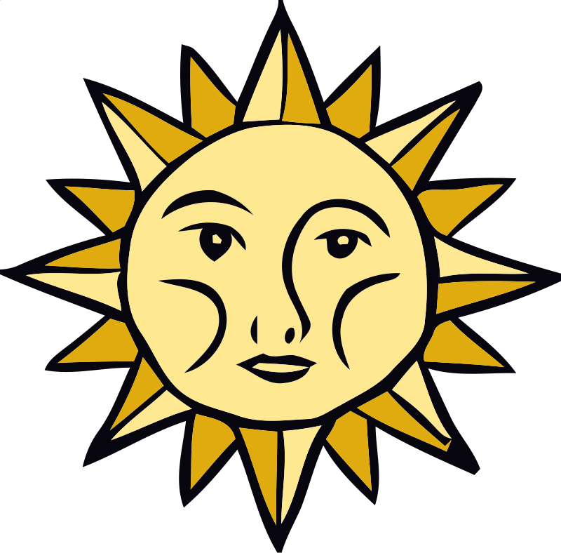 Free Clip Art Of The Sun - Federation Of Young European Greens Transparent PNG - 800x788 - Free Download on - Sun Transparent PNG Free Download