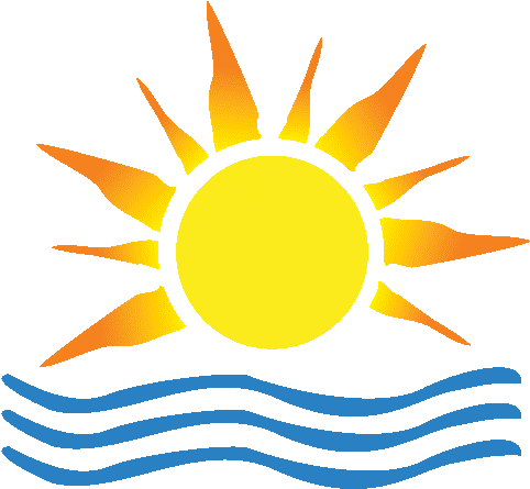 Clip Arts Related To - Half Of A Yellow Sun - Free Transparent PNG Clipart Images Download. - Sun Transparent PNG Free Download