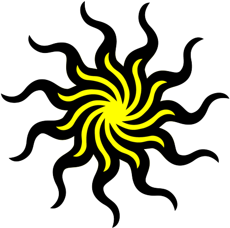 Sunlight Clipart Tribal - Tribal Sun Tattoos - Free Transparent PNG Clipart Images Download. - Sun Transparent PNG Free Download