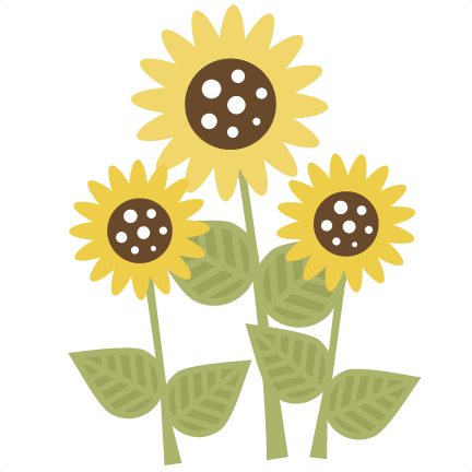 Nice Sunflower Images Clip Art Sunflowersvg Scrapbook - Cute Sunflower Clip Art - Free Transparent PNG Clipart Images Download. - Sun Transparent PNG Free Download