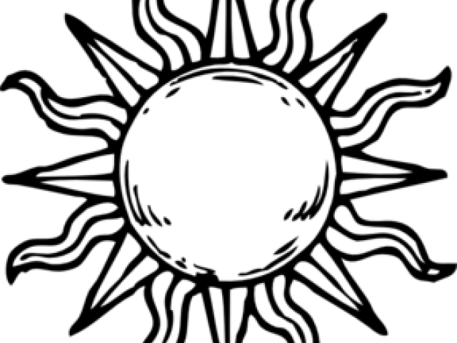 Sun Clipart Black And White Sun Picture Freeuse Download - Apollo God Of Sun Symbol - Free Transparent PNG Clipart Images Download. - Sun Transparent PNG Free Download