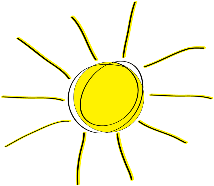 Clipart, Sun Images Clip Art Sun Clipart Free Clip - Cartoon Sun Rays Transparent Background - Free Transparent PNG Clipart Images Download. - Sun Transparent PNG Free Download