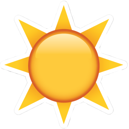 Sun Popart White Outline Superimpose Kruelcandy Picsart - Azerbaijans Circle Shaped Flag Transparent PNG - 452x450 - Free Download on - Sun Transparent PNG Free Download