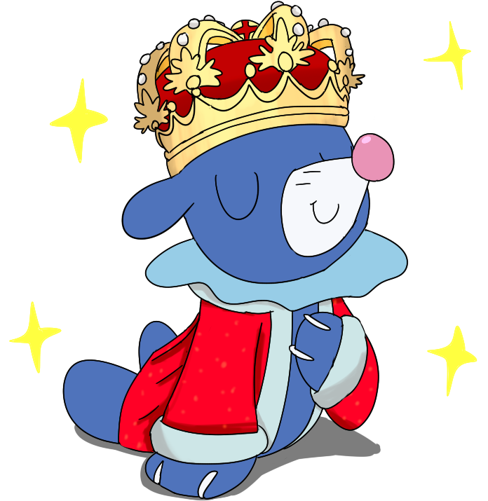 Pokémon Sun And Moon Cartoon Clip Art Fictional Character - King Popplio - Free Transparent PNG Clipart Images Download. - Sun Transparent PNG Free Download