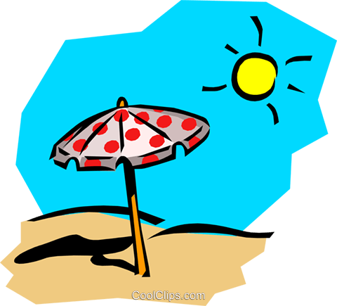 Sun & Umbrella Royalty Free Vector Clip Art Illustration - Sun & Umbrella Royalty Free Vector Clip Art Illustration - Free Transparent PNG Clipart Images Download. - Sun Transparent PNG Free Download