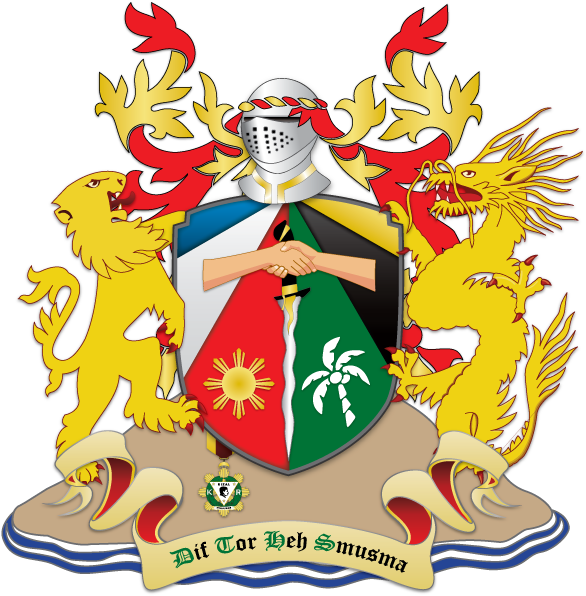 Gyronny Of 6 Azure, Argent, Gules, Vert, Sable And - Coat Of Arms - Free Transparent PNG Clipart Images Download. - Sun Transparent PNG Free Download